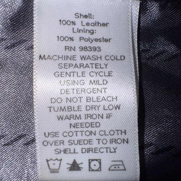 Dennis Basso Women's Gray Lined Full Zip Suede Leather Jacket Size small. VGUC - Picture 9 of 11